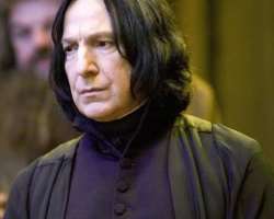 Although he was the first choice of author J.K. Rowling for the character of Snape in the Harry Potter film series. In fact, she wrote the character k